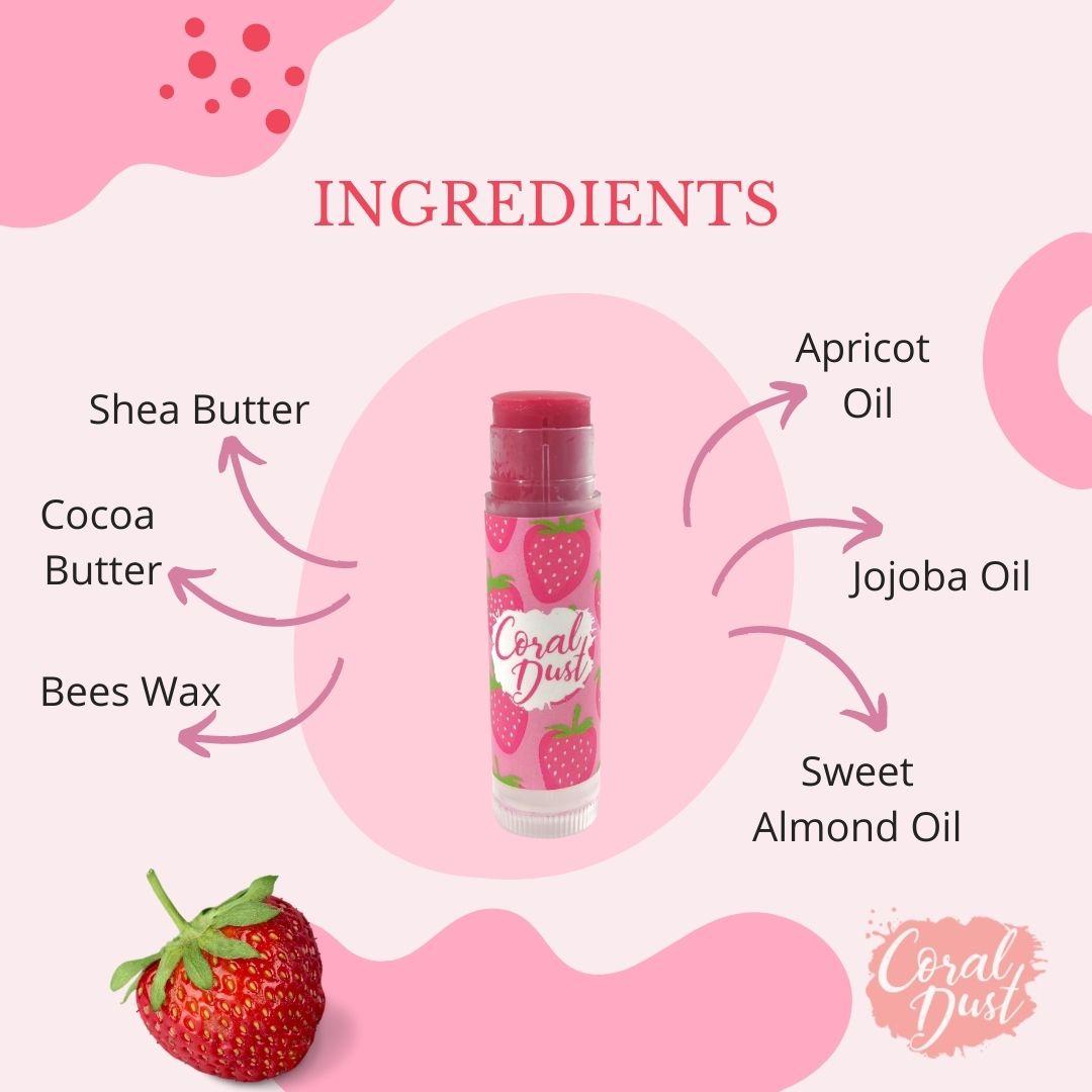 Lipbalm – Strawberry - product media
