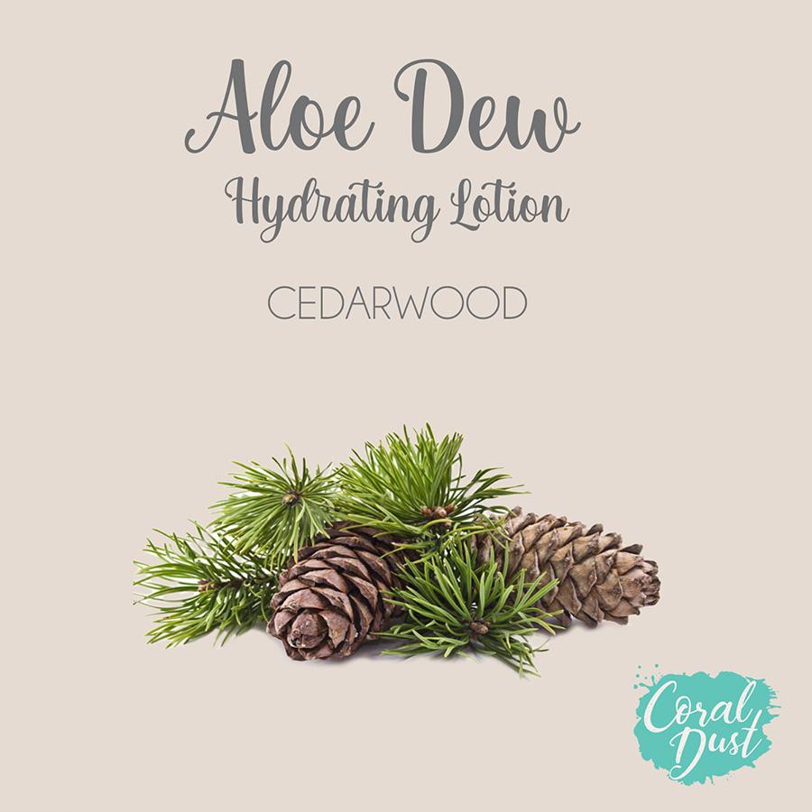 Aloe Dew – Cedarwood (Hydrating Moisturizer) - product media